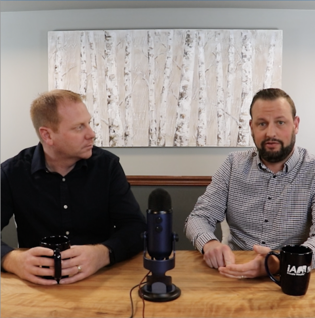 Ryan and Andrew discussing beneficiary roles